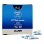 Preview: Vauen Dr. Perl Aktivkohlefilter Extra Slim Ø6mm 50 Stück 2